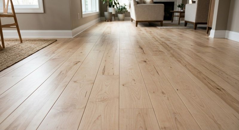 Birch Floor Installation in Palm Bay, FL