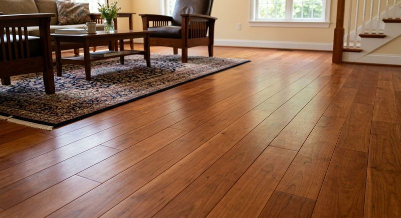 Cherry Floor Installation in Palm Bay, FL