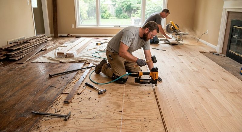 Hardwood Floor Installation in Cocoa Beach, FL