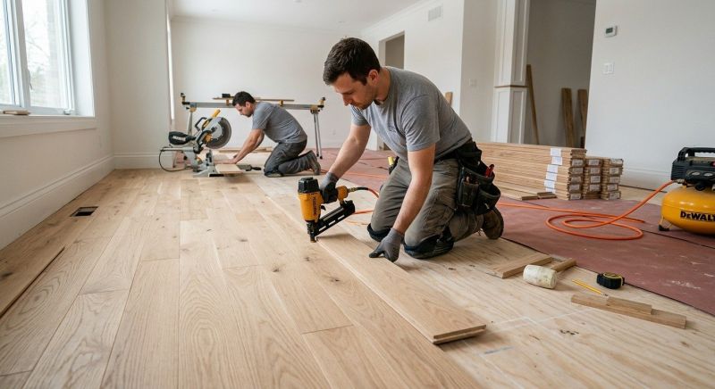 Hardwood Floor Installation in Melbourne Beach, FL