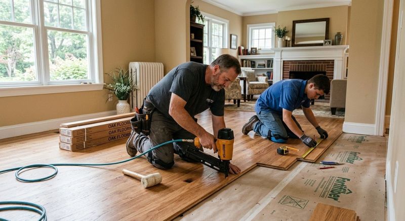 Hardwood Floor Installation in Rockledge, FL