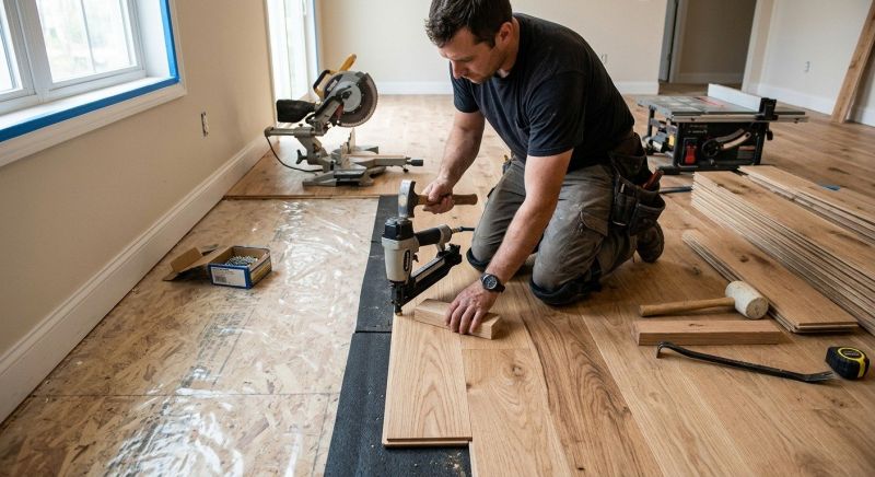 Hardwood Floor Installation in Sebastian, FL