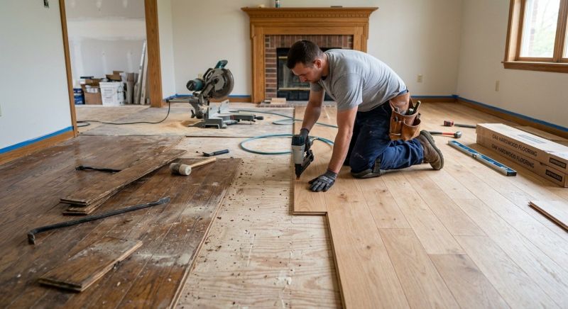 Hardwood Replacement in Fellsmere, FL