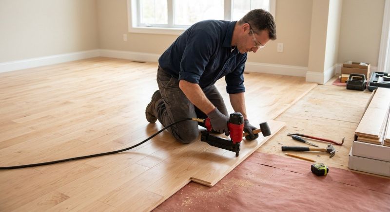Maple Flooring Installation in Palm Bay, FL