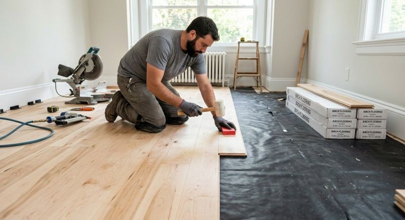 Maple Flooring Installation in Malabar, FL