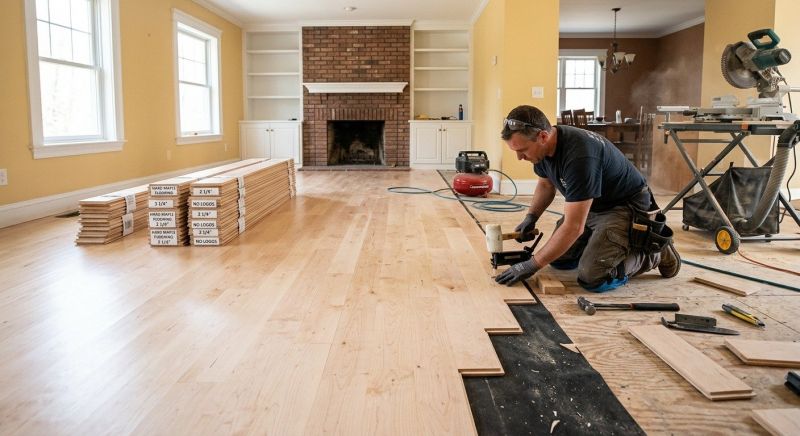 Maple Flooring Installation in Melbourne, FL