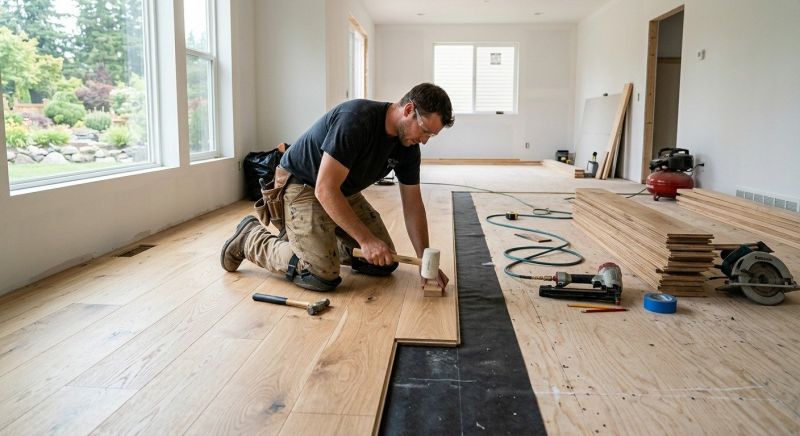 Oak Floor Installation in Brevard County, FL