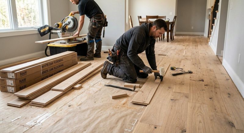 Oak Floor Installation in Malabar, FL