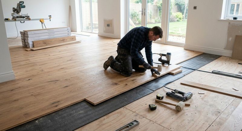 Oak Floor Installation in Melbourne Beach, FL