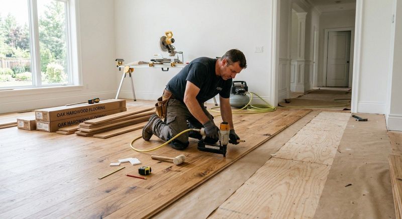 Oak Floor Installation in Melbourne, FL