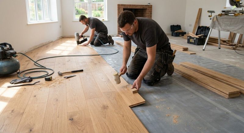 Oak Floor Installation in Satellite Beach, FL
