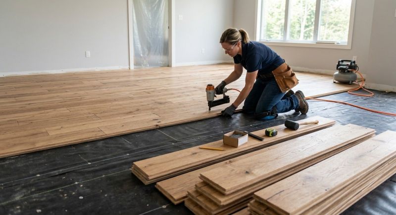 Plank Floor Installation in Palm Bay, FL