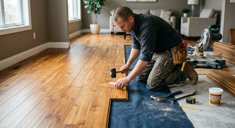 Teak Flooring Installation in Palm Bay, FL
