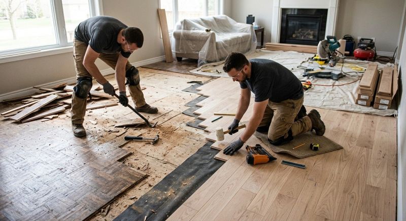 Wood Floor Replacement in Melbourne Beach, FL